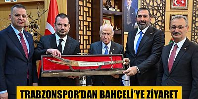 Trabzonspor’dan Bahçeli’ye ziyaret 