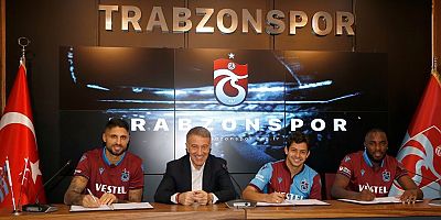 TRABZONSPOR'DAN TOPLU İMZA!