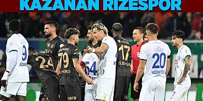 Trabzonspor deplasmanda Çaykur Rizespor'a 3-1 mağlup oldu