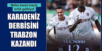 Trabzonspor deplasmanda Çaykur Rizespor'u mağlup etti