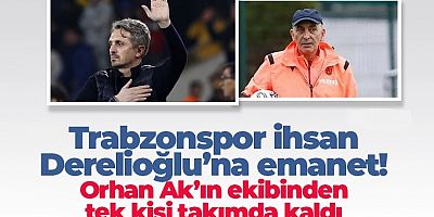 Trabzonspor İhsan hocaya emanet!