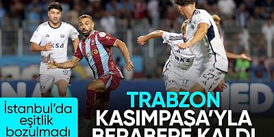 Trabzonspor, Kasımpaşa ile berabere kaldı