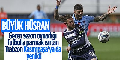 Trabzonspor, Kasımpaşa'ya mağlup oldu