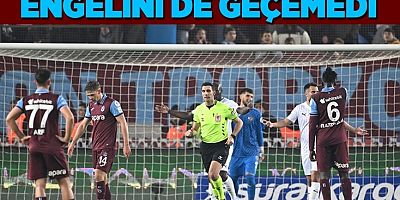 Trabzonspor, sahasında Hatayspor'a 2-1 mağlup oldu