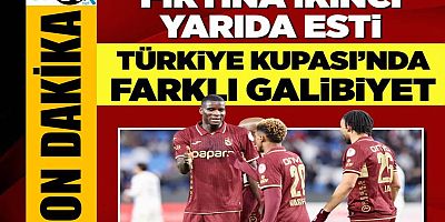 Trabzonspor Türkiye Kupası'nda farka koştu