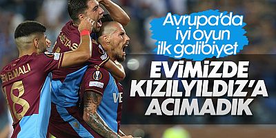 Trabzonspor, UEFA Avrupa Ligi’nde İlk Galibiyetini Aldı