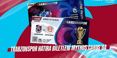 Trabzonspor'un Anı Biletleri Satışa Çıktı