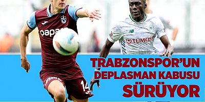 Trabzonspor'un deplasman kabusu sürüyor!