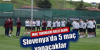 Trabzonspor'un hazırlık maçı tarihleri belli oldu