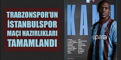 Trabzonspor’un İstanbulspor maçı hazırlıkları tamamlandı