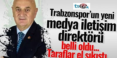 Trabzonspor'un Medya İletişim Direktörü Murat Taşkın Oldu