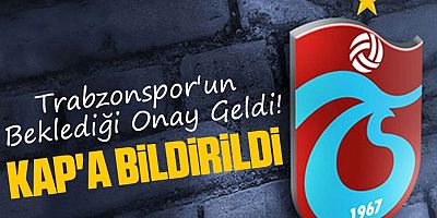 Trabzonspor’un sermaye artırımı SPK tarafından onaylandı