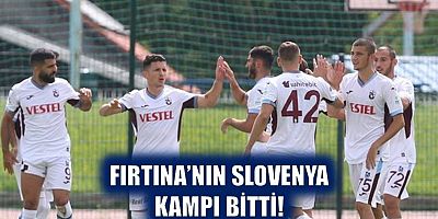 Trabzonspor'un Slovenya Kampı Bitti!