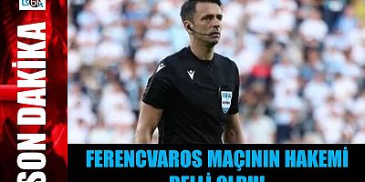 Trabzonspor'un UEFA Avrupa Ligi'nde oynayacağı Ferencvaros maçının hakemleri belli oldu