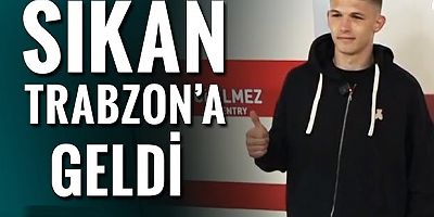 Trabzonspor'un yeni transferi Danylo Sikan şehre geldi!