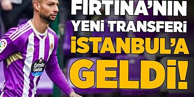 Trabzonspor'un yeni transferi Joaquin Fernandez İstanbul'da!
