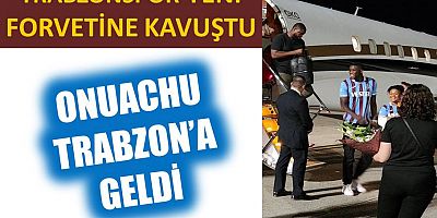 Trabzonspor'un yeni transferi Paul Onuachu şehre geldi!