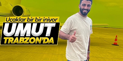 Trabzonspor'un Yeni Transferi Umut Bozok Kente Geldi!