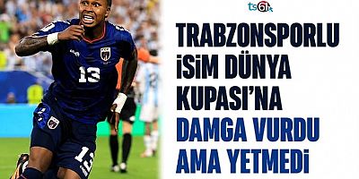 Trabzonsporlu isim Dünya Kupası’na damga vurdu ama yetmedi