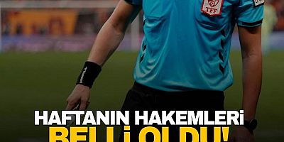 Trendyol Süper Lig'de 10. haftanın hakemleri açıklandı