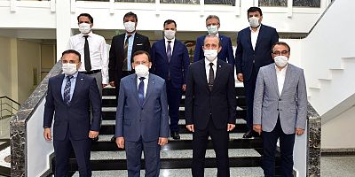 TTSO’dan Rektör Çuvalcı’ya Ziyaret