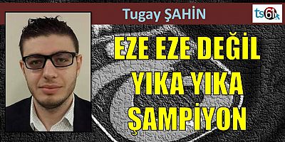 Tugay Şahin'in maç yazısı....