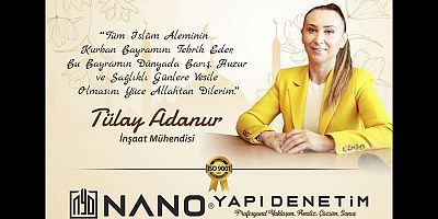 Tülay Adanur'dan Kurban Bayramı Mesajı