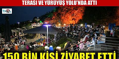 Turizmin kalbi, Volkan Konak Seyir Terası ve Yürüyüş Yolu’nda attı