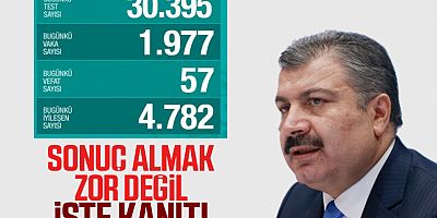 Türkiye'de Koronavirüs Salgınında Son Durum