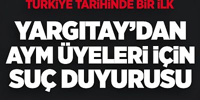 Türkiye tarihinde bir ilk!