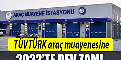Tüvtürk’ten Muayene Ücretine Yüzde 122 Zam!