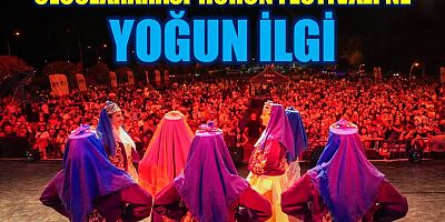 Uluslararası Horon Festivali'ne yoğun ilgi