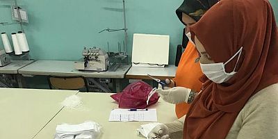 Vakfıkebir HEM’den Maske Üretimine Büyük Destek