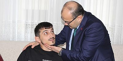 VALİ USTAOĞLU GAZİ ÇALIK’I ZİYARET ETTİ