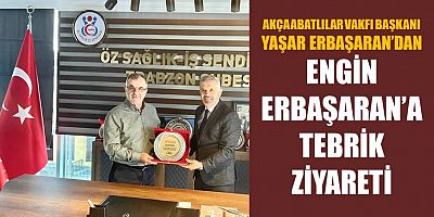 Yaşar Erbaşaran’dan Engin Erbaşaran’a ziyaret