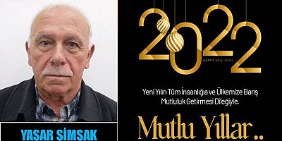 Yaşar Şemşak'tan Yeni Yıl Mesajı