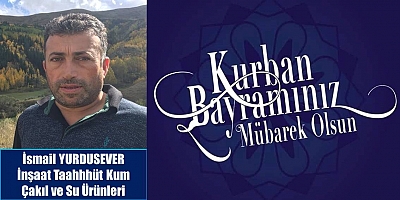 Yaşar Şimşak'tan Bayram Mesajı