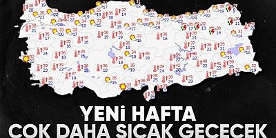 Yeni haftada sıcaklıklar artacak