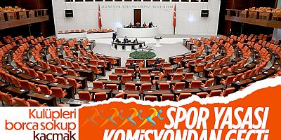 Yeni Spor Yasası Teklifi TBMM Komisyonunda Kabul Edildi