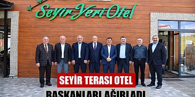 Yerlice Seyir Yeri Oteli Başkanları Ağırladı