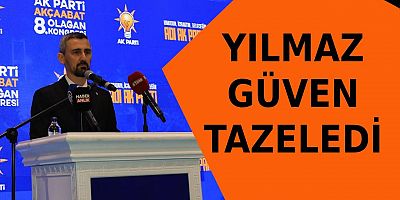 Yılmaz güven tazeledi