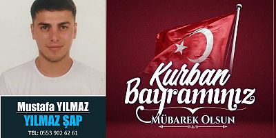 Yılmaz Şap'tan Kurban Bayramı Mesajı
