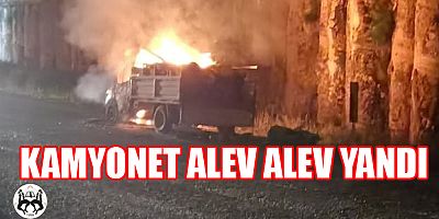 Yolun Ortasında Alev Alev Yandı