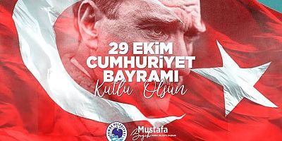 Yomra Belediye Başkanı Mustafa Bıyık'tan Cumhuriyet Bayramı Kutlaması