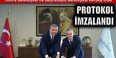 Yomra Belediyesi ile Beylikdüzü Belediyesi kardeş oldu