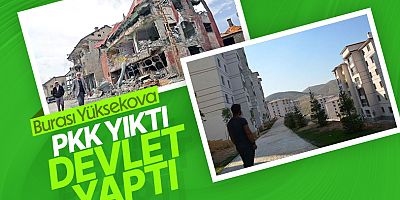 Yüksekova'da Terör Mağduru Aileler Yeni Yuvalarına Kavuşuyor