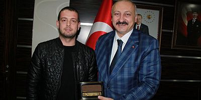 YÜZBAŞI TOSCALI’DAN BAŞKAN ÇEBİ’YE ZİYARET