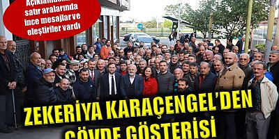 Zekeriya Karaçengel’den gövde gösterisi