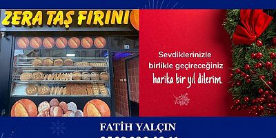 Zera Ekmek Fırını Yeni Yıl Mesajı