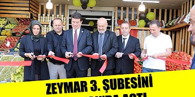Zeymar Trabzon'da açıldı